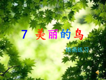 美术【冀美版】一年级下册《7.美丽的鸟》PPT课件2