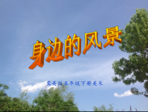 美术【冀美版】五年级下册《6.身边的风景》PPT课件1
