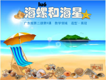 美术【岭南版】一年级下册《9. 海螺和海星》PPT课件3