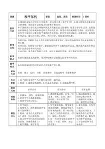 美术【岭南版】五年级下册《5. 和平年代》教学设计2