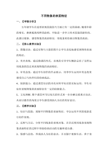 美术【岭南版】五年级下册《8. 不同物象的表面特征》教学设计2