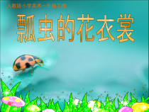 美术【人教版】一年级下册《第8课　瓢虫的花衣裳》PPT课件2