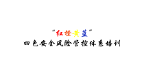 四色安全风险管控体系培训解读