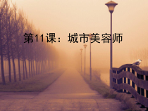 美术【湘美版】四年级上册《11. 城市美容师》PPT课件5