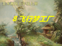 美术【湘美版】五年级上册《8. 飞行梦工厂》PPT课件5(1)