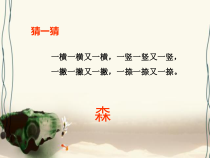 小学书法【晋人版】四年级上册《第9课 木字旁禾木旁》PPT课件2