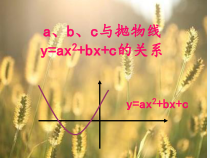 《二次函数y=ax2 bx c的图像和性质》PPT课件2-九年级下册数学冀教版