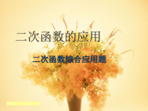 《二次函数求实际问题中的最值》PPT课件4-九年级下册数学冀教版