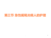 学习课件第三节急性阑尾炎病人的护理课件