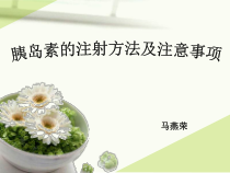 胰岛素的注射方法及技巧课件