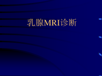 乳腺MRI诊断要点课件