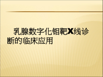 乳腺钼靶精美课件