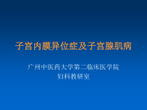 子宫内膜异位症及子宫腺肌病课件