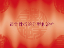 跟骨骨折的分型和治疗培训课件