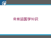 骨搬运医学知识培训课件
