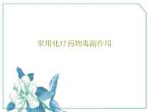 常用化疗药物毒副作用共38张课件