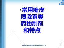 常用糖皮质激素类药物制剂和特点培训课件_2