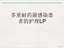 多重耐药菌感染患者的护理LP课件