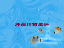 肝病用药述评培训课件