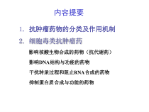 胡群峰教授抗恶性肿瘤药课件