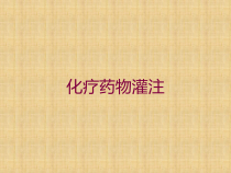化疗药物灌注培训课件
