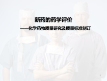 化学药物质量研究和质量标准的制定医学课件