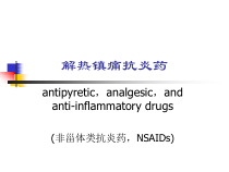 解热镇痛抗炎药课件