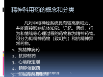 精神科药物作用机理培训课件
