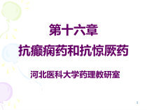 抗癫痫药和抗惊蛰药课件