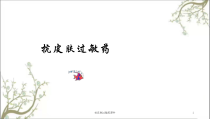 抗皮肤过敏药课件