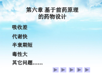 基于前药原理的药物设计解析课件