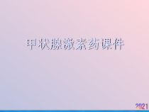 甲状腺激素药课件