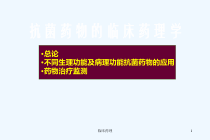 抗感染药物临床药理课件
