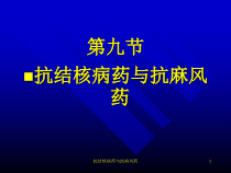 抗结核病药与抗麻风药课件