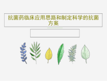 抗菌药临床应用思路和制定科学的抗菌方案共86张课件_2