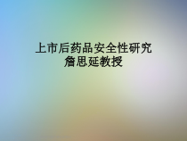 上市后药品安全性研究课件
