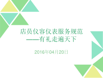 药店人员仪容仪表服务规范分解课件