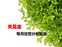 药店每月经营分析报告精梳版课件