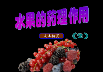 水果药理作用_附件课件