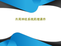 外周神经系统药理课件共16页_2