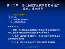 消化系统常见疾病的药物治疗课件