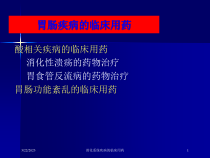 消化系统疾病的临床用药培训课件
