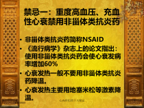心内科用药十大禁忌课件