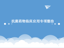 抗菌药物专项整治课件