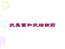 抗真菌和抗结核药培训课件