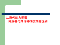 络活喜-从药代动力学看络活喜与其它CCB的区别课件