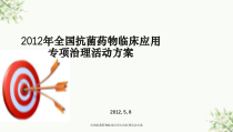 全国抗菌药物临床应用专项治理活动方案