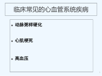 心血管系统疾病常用药物课件
