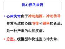 循环抗心律失常药课件