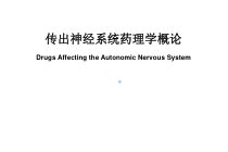药理学教学传出神经系统药理学概论课件_2